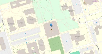 Campus map for University of New Orleans