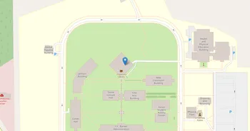 Campus map for Southern University, Shreveport