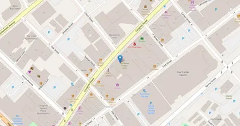 Campus map for Maine College of Art & Design