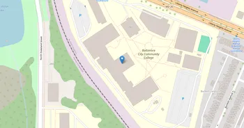 Campus map for Baltimore City Community College