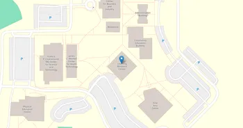 Campus map for College of Southern Maryland