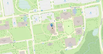 Campus map for Harford Community College