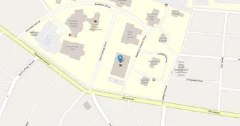 Campus map for Hood College