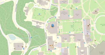 Campus map for Johns Hopkins University