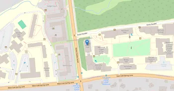 Campus map for Loyola University Maryland