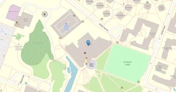 Campus map for University of Maryland, Baltimore County