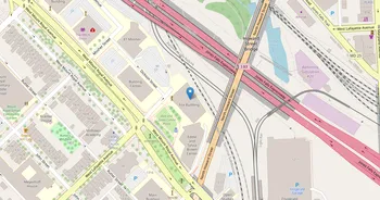 Campus map for Maryland Institute College of Art