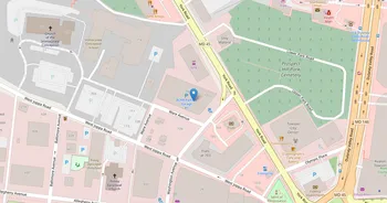 Campus map for Fortis Institute, Towson