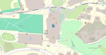 Campus map for Towson University