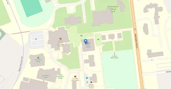 Campus map for Washington College