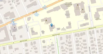 Campus map for American International College