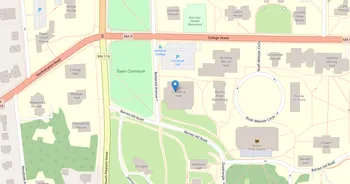 Campus map for Amherst College