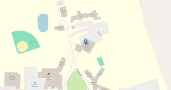 Campus map for Anna Maria College