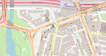 Campus map for Berklee College of Music