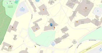 Campus map for Brandeis University