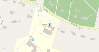 Campus map for Laboure College of Healthcare