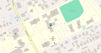 Campus map for Dean College