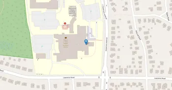 Campus map for Lawrence Memorial Hospital School of Nursing