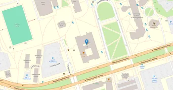 Campus map for University of Massachusetts, Amherst
