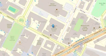 Campus map for MCPHS University