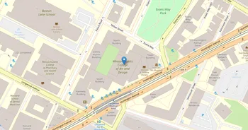Campus map for Massachusetts College of Art and Design