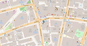 Campus map for New England Law, Boston