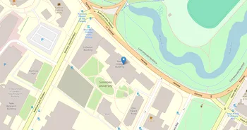 Campus map for Simmons University