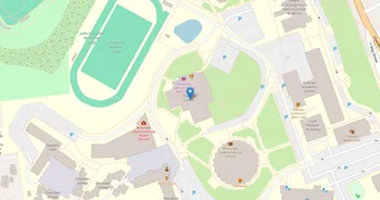 Campus map for Worcester State University