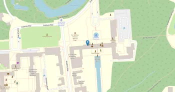 Campus map for Cranbrook Academy of Art
