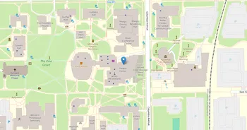 Campus map for Hope College
