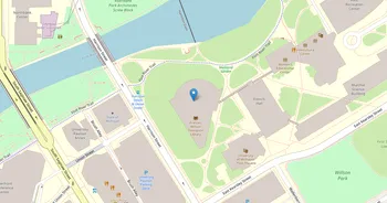Campus map for University of Michigan, Flint