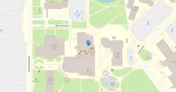 Campus map for Oakland University