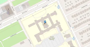 Campus map for Sacred Heart Major Seminary