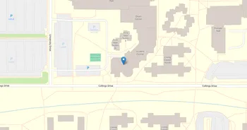 Campus map for Saginaw Valley State University