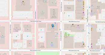 Campus map for Thomas M Cooley Law School