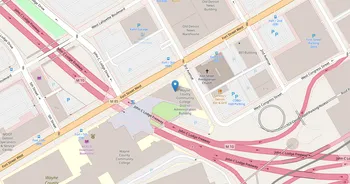 Campus map for Wayne County Community College District