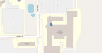 Campus map for Alexandria Technical & Community College