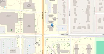 Campus map for Concordia College, Moorhead