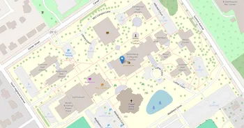 Campus map for Martin Luther College
