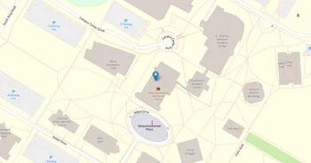 Campus map for Gustavus Adolphus College