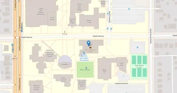 Campus map for Hamline University