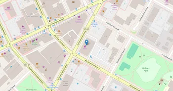 Campus map for Aveda Arts & Sciences Institute, Minneapolis