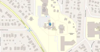 Campus map for Luther Seminary