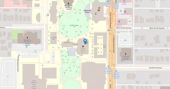 Campus map for Macalester College