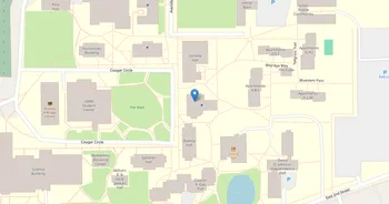 Campus map for University of Minnesota, Morris