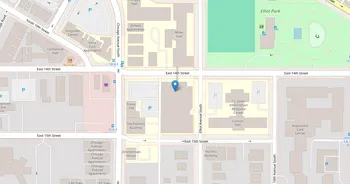 Campus map for North Central University