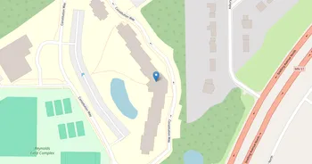 Campus map for University of Northwestern, St Paul