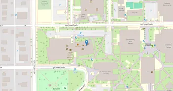 Campus map for Saint Cloud State University