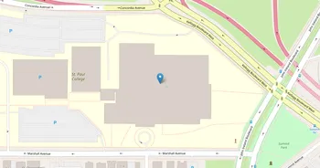 Campus map for Saint Paul College