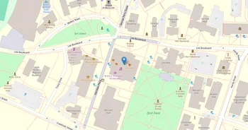 Campus map for Mississippi State University